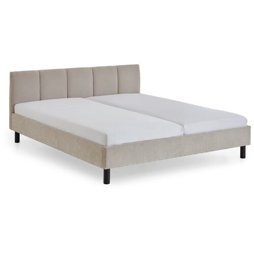 Meise Möbel Bež tapecirani bračni krevet bez podnice 180x200 cm Joker – Cijene