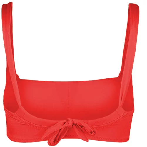 Trendyol Bikini Top - Red - Plain