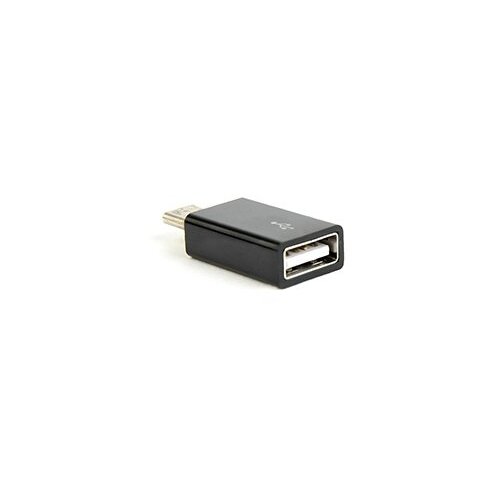  USB 2.0 Type-C adapter (CM/AF), BLACK, GEMBIRD CC-USB2-CMAF-A Cene