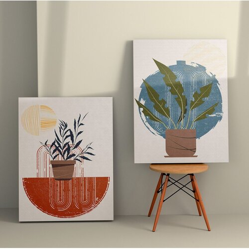 Wallity Zidna dekoracija 2KNV4358, 70 x 100cm, 2 komada Cene