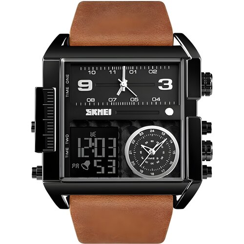 Skmei Sat HE-23778 - Smeđa / Crna Cijene