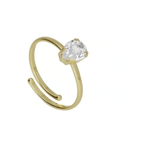 Victoria Cruz eunoia crystal gold prsten sa swarovski kristalom ( a4361-07da ) Slike
