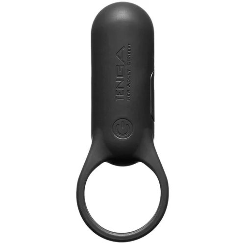 Tenga prsten za penis - Smart Vibe, crni