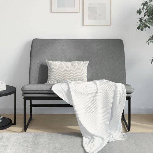  Klupa tamnosiva 100 x 75 x 76 cm od tkanine Cene