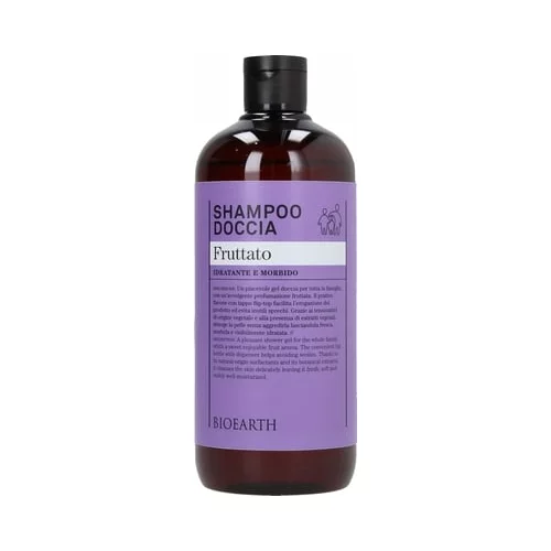 Bioearth Family 3in1 šampon in gel za tuširanje Rdečo sadje