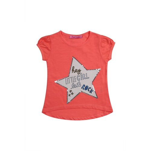 Fasardi T-shirt with an orange star Slike