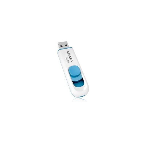  USB Memory stick Adata UFD 32GB C008 White USB 2.0, Brzina čitanja 30 MB/s, Brzina pisanja 10 MB/s,AC008-32G-RWE Slike
