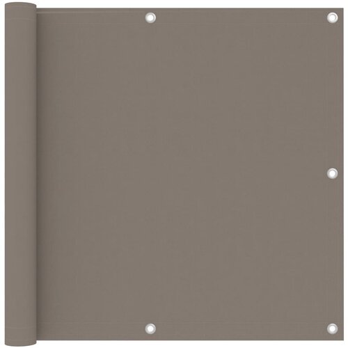 Furnova Balkonsko platno taupe 90x500 cm oksford blago, (21919303) Cene