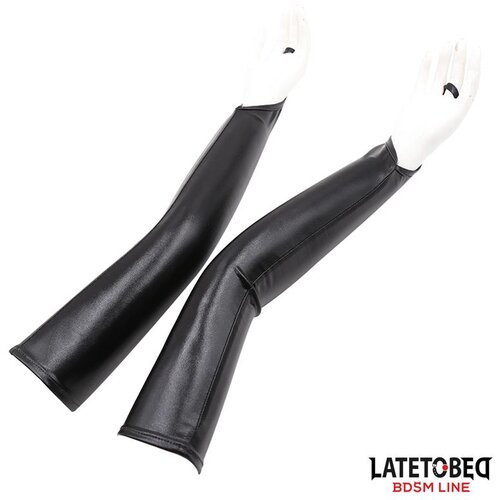LATETOBED BDSM Line Single Finger Gloves Black Cene