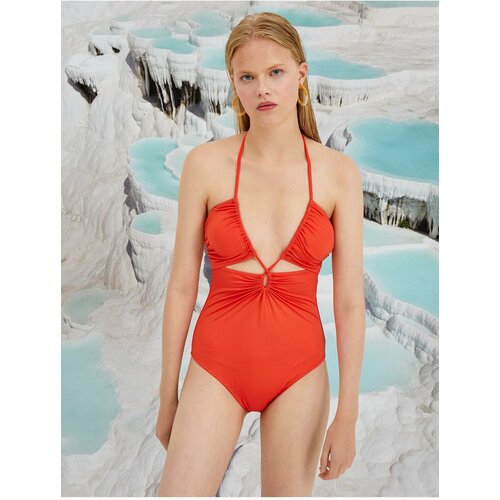 Koton swimsuit - red - plain Slike
