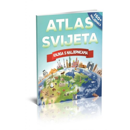 Odeon kids Atlas svijeta s naljepnicama Cijene
