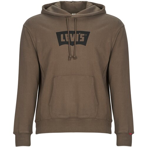 Levi&amp;#039;s Puloverji PREMIUM GRAPHIC HOODIE Kostanjeva Slike