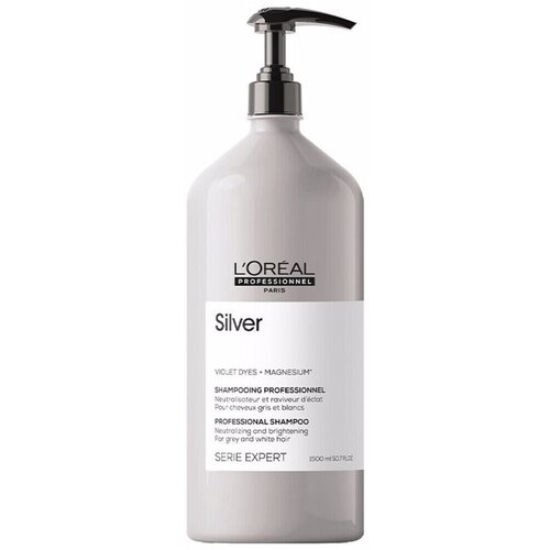 L&amp;acute;Or&amp;eacute;al Paris Silver Shampoo 1500 ml Slike
