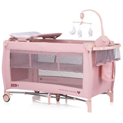 Chipolino putni krevetić Bella Pink Marshmellow Slike