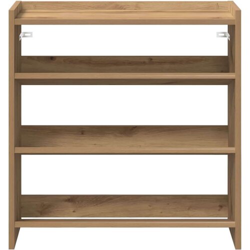 VidaXL stalak za cipele boja hrasta 60x25x62 cm konstruirano drvo Slike