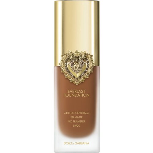 Dolce & Gabbana Flawless Everlast Foundation intenzivni make-up za prekrivanje s dugotrajnim učinkom SPF 20 nijansa 30N Medium Deep 27 ml Cijene