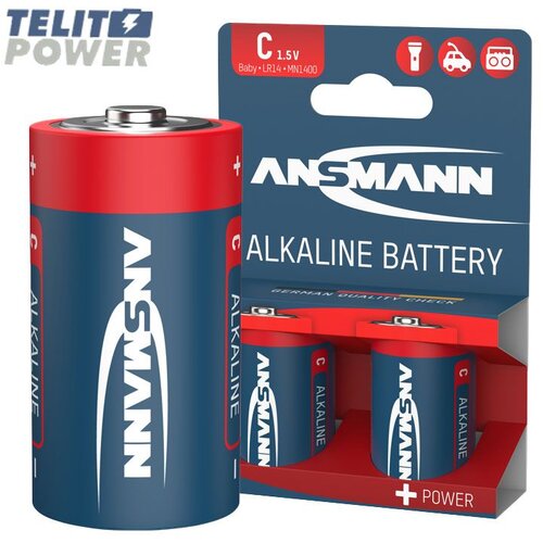 Ansmann LR14 (C) Alkalna Baterija &ndash; 1.5V/ Blister 2 kom Cene