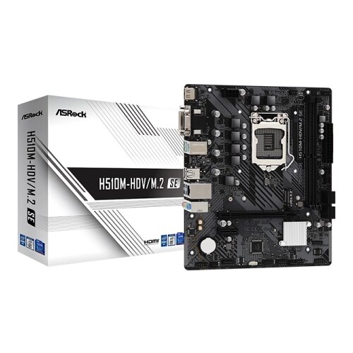 AsRock MB H510M-HDV/M.2 SEIntel H470LGA12002xDDR4M.2VGA,DVI,HDMImicro ATX Cene