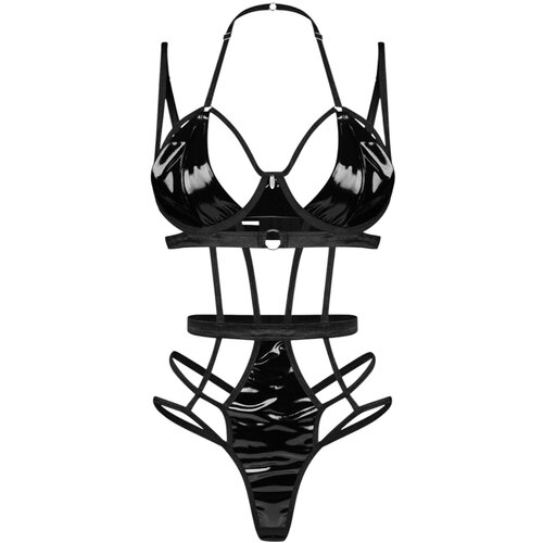 Obsessive Keira Lise Teddy Black L/XL Slike
