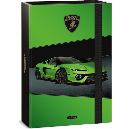 Ars Una Zelena kutija za bilježnice s motivom Lamborghinija A4 Slike