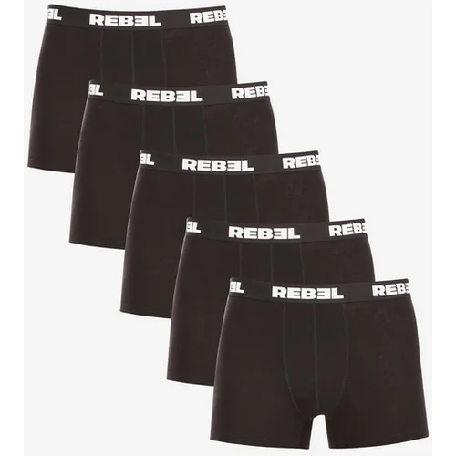 Nedeto Rebel Oprijete boksarice 5 Piece Črna