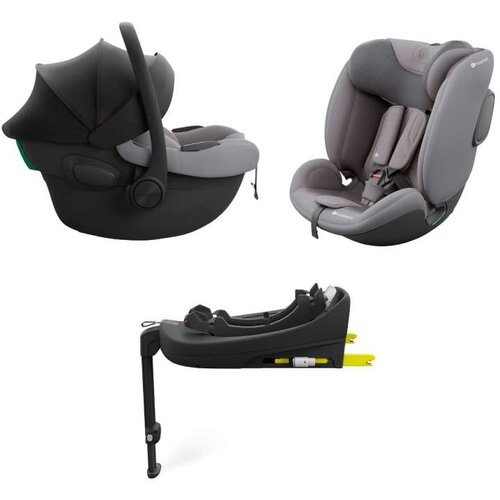 Kinderkraft SET AUTO SEDIŠTA I-LITE I-FIX ENDURA SAFE SA ISOFIX BAZOM GREY Cene