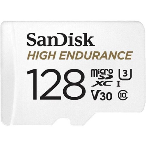 Sandisk Memorijska kartica Micro SDXC 128GB High Endurance, SDSQQNR-128G-GN6IA + adapter Cene