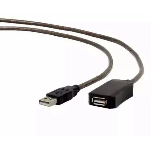 Gembird Active USB 2.0 extension cable, 10 m, black Slike