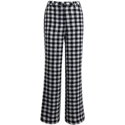 Orsay White and Black Ladies Patterned Pants - Women Cene