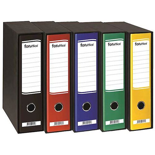 Fornax Registrator Foroffice A4/80 v &amp;scaron;katli (črna), 1 kos Slike