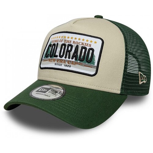 New Era Kape s &scaron;iltom Ne licence plate trucker newera Zelena Cene