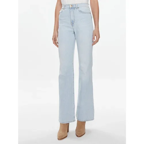 Pinko Jeans hlače Felix 101736 A1MV Modra Regular Fit