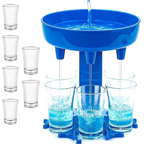  2v1 barski dozirnik za pijače + 6 kozarcev 50ml Cene