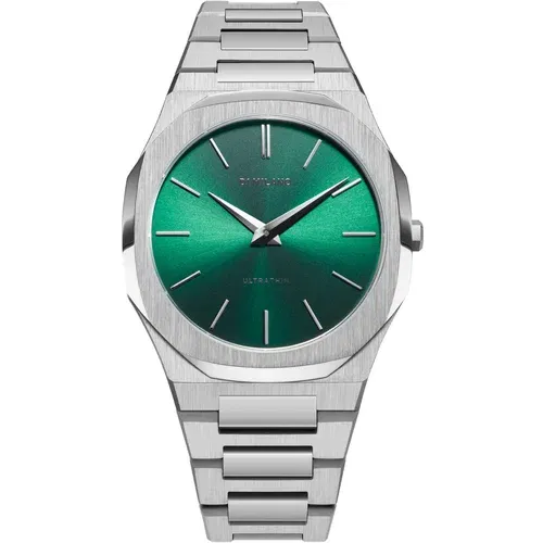 D1 Milano Ročna ura Scarabeo Ultra Thin UTBJ37 Silver/Green