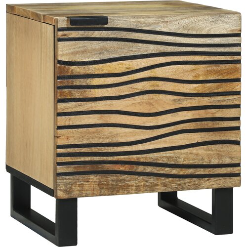 vidaXL Noćni ormarići Smeđa i crna 40 x 33.5 x 46 cm Cijene