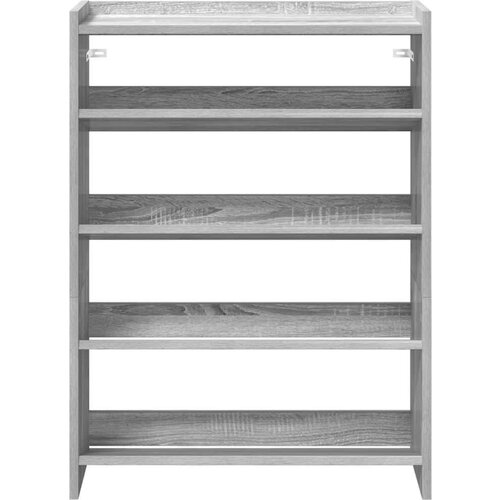  Stalak za cipele boja hrasta 80x25x61 5 cm konstruirano drvo Slike