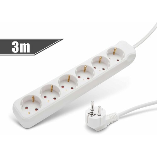 Delight podaljšek z 6 vtičnicami 3m Cene