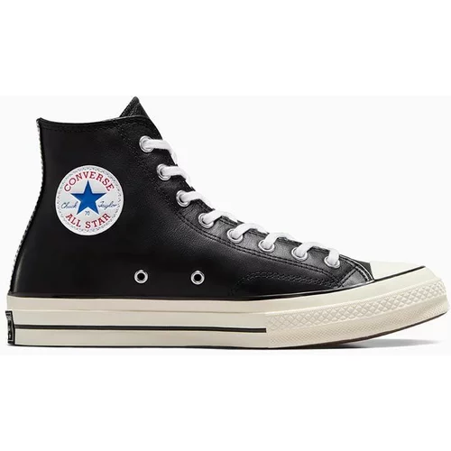 Converse Chuck 70 Leather Black/ White/ Egret