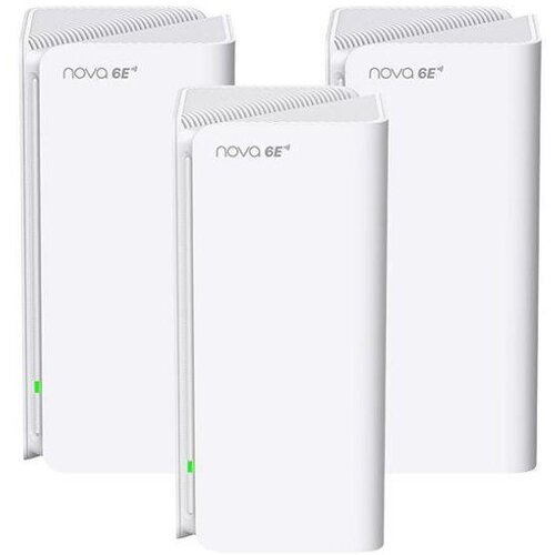 Tenda MX21 Pro(3-pack) Tri-band (2.4 GHz /5 GHz /6 GHz) Wi-Fi 6 (802.11ax) White Internal Cijene