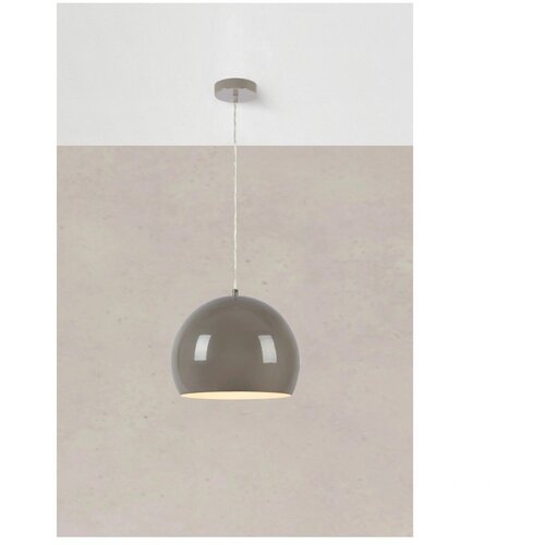 Marksl&amp;ouml;jd 108986 - Luster na sajli POP 1xE27/40W/230V, prečnik 28 cm, siva Slike