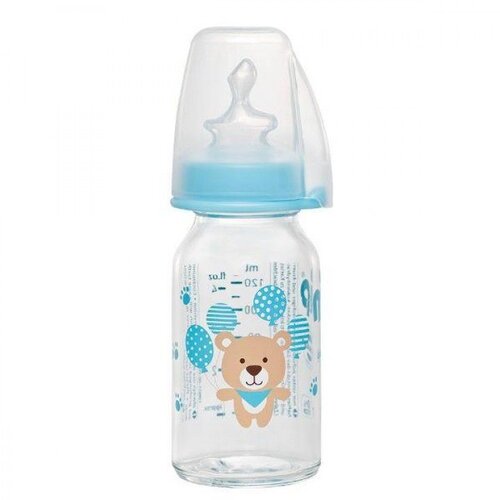 Nip fla&amp;scaron;ica 125ml sil. cucla za čaj 0m+,dečak Slike
