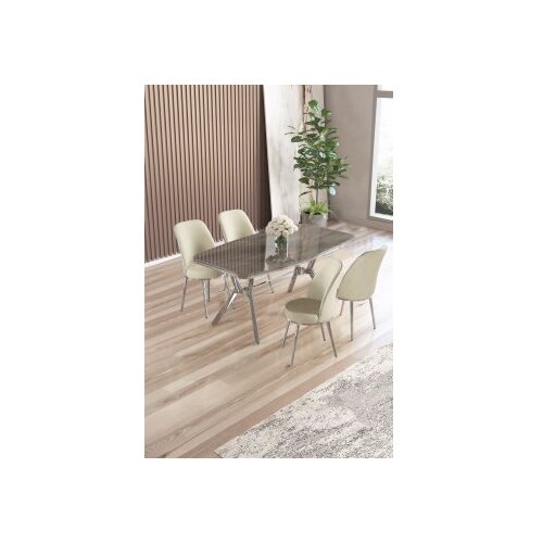 Hanah home Trpezarijski set, 5 dijelova, svijetlozelena Cijene