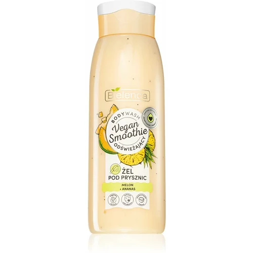Bielenda Vegan Smoothie Melon & Pineapple mamljiv gel za prhanje 400 ml