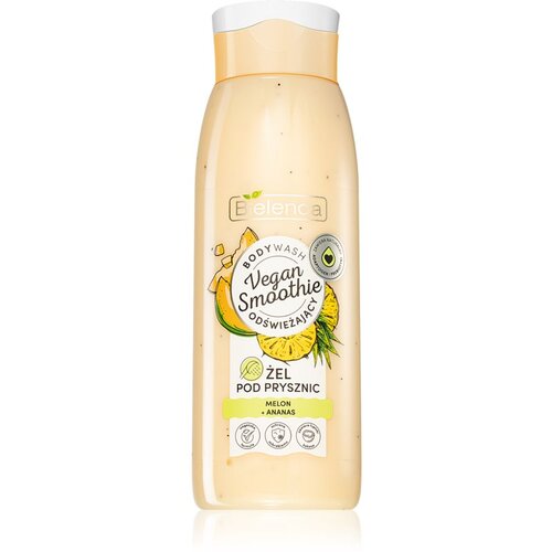 Bielenda Vegan Smoothie Melon &amp;amp; Pineapple ugodan gel za tu&amp;scaron;iranje 400 ml Slike