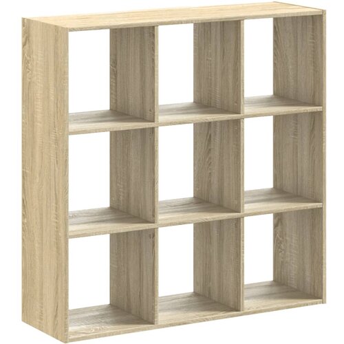 Maison Chic Knjižna omara - Knjižni regal sonoma hrast 102x32x102 cm inženirski les, (21725009) Slike