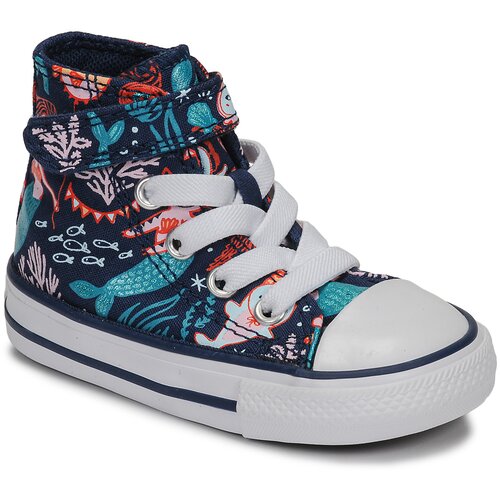 Converse Visoke superge CHUCK TAYLOR ALL STAR 1V UNDERWATER PARTY Modra Slike