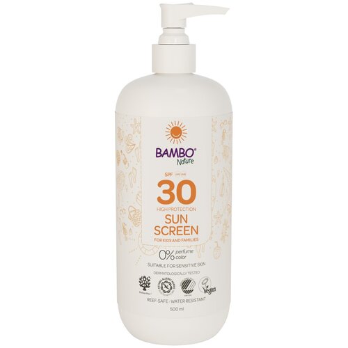 Bambo Nature mleko z zaščitnim faktorjem losjon s pumpico ZF30, 500 ml Cene