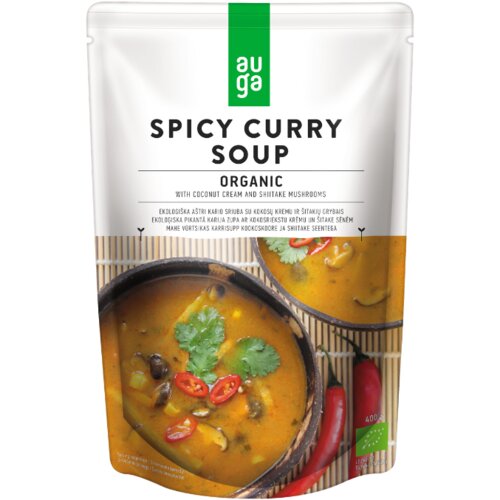 Auga organic Spicy curry soup 400 g Cene
