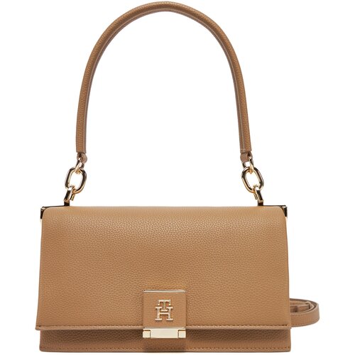 Tommy Hilfiger Ročna torba Th Her Med Crossover AW0AW17216 Rjava Cene