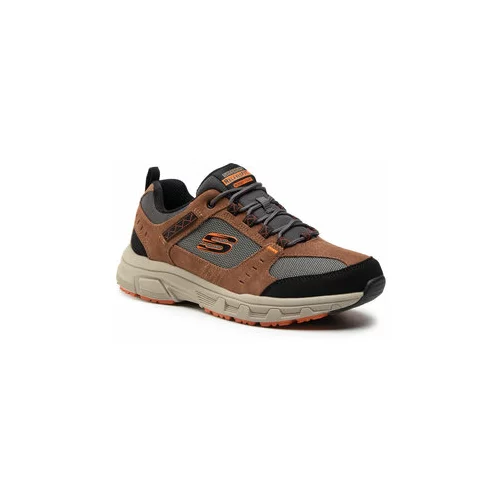 Skechers Trekking čevlji Oak Canyon 51893/BRBK Rjava